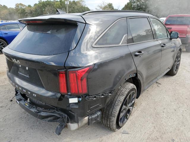 5XYRK4LF3NG096555 - 2022 KIA SORENTO SX BLACK photo 4