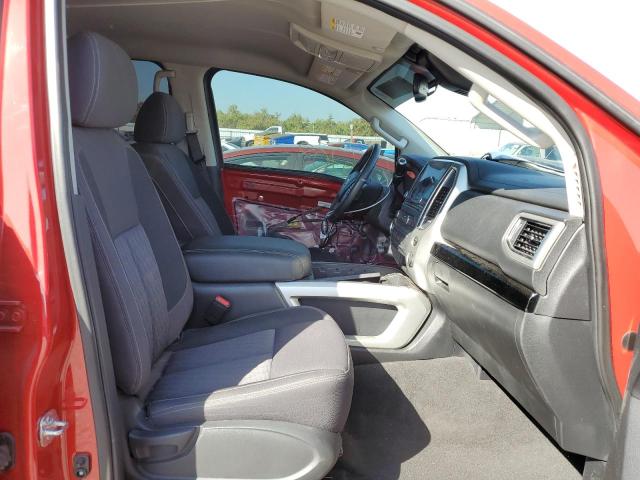 1N6AA1ED4MN502776 - 2021 NISSAN TITAN SV RED photo 5