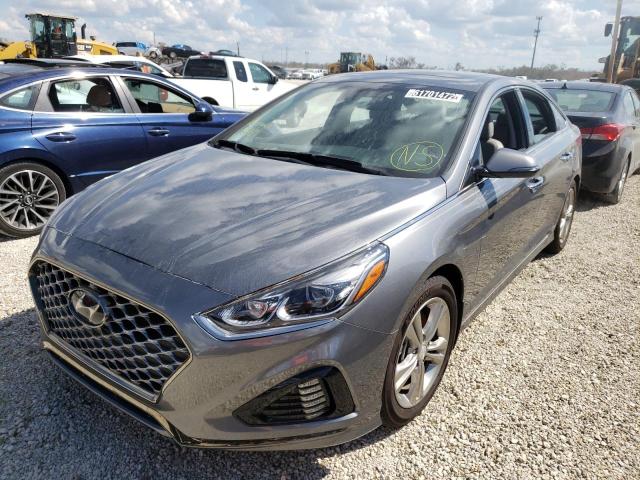 5NPE34AF8KH816791 - 2019 HYUNDAI SONATA LIM GRAY photo 2