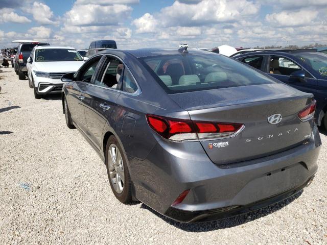 5NPE34AF8KH816791 - 2019 HYUNDAI SONATA LIM GRAY photo 3