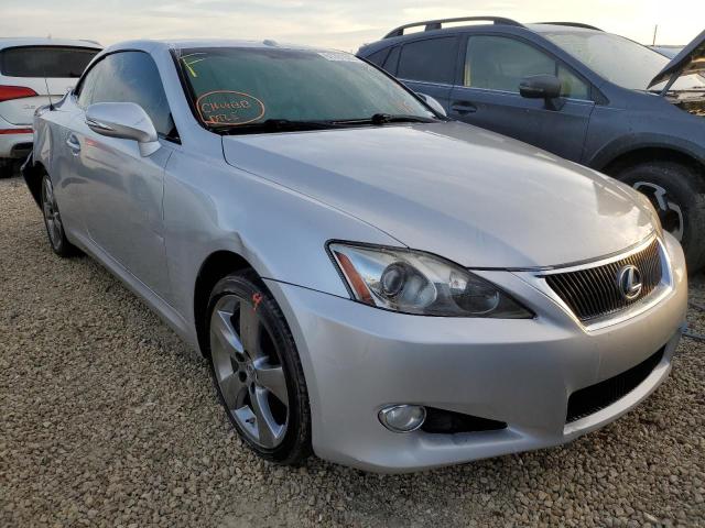 JTHFE2C28A2500867 - 2010 LEXUS IS 350 SILVER photo 1