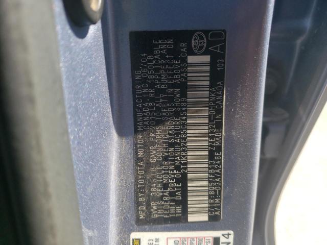 2T1KR32E85C345489 - 2005 TOYOTA MATRIX 蓝色 照片 10