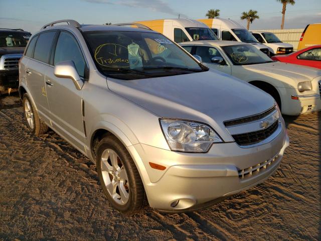 3GNFL4EK7DS529941 - 2013 CHEVROLET CAPTIVA LT SILVER photo 1