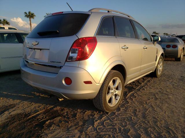 3GNFL4EK7DS529941 - 2013 CHEVROLET CAPTIVA LT SILVER photo 4