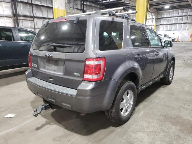 1FMCU9DG4AKC58620 - 2010 FORD ESCAPE GRAY photo 4