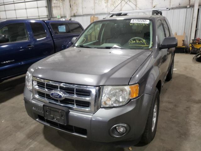 1FMCU9DG4AKC58620 - 2010 FORD ESCAPE GRAY photo 9