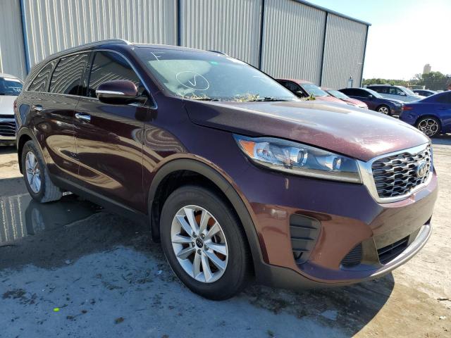 5XYPG4A31LG646317 - 2020 KIA SORENTO L BURGUNDY photo 1