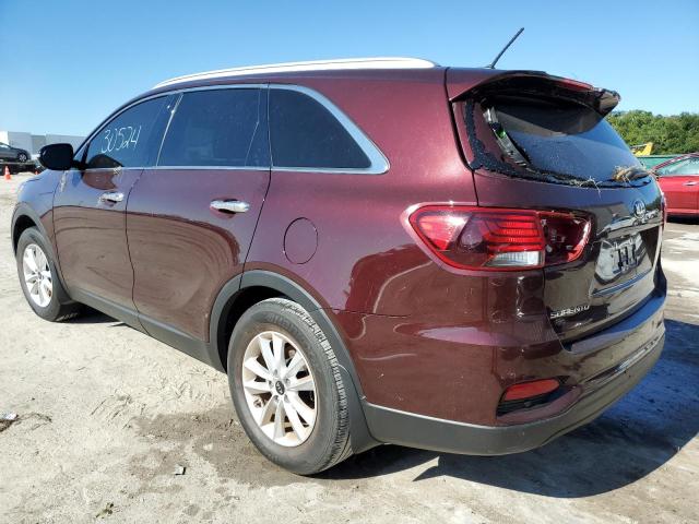 5XYPG4A31LG646317 - 2020 KIA SORENTO L BURGUNDY photo 3