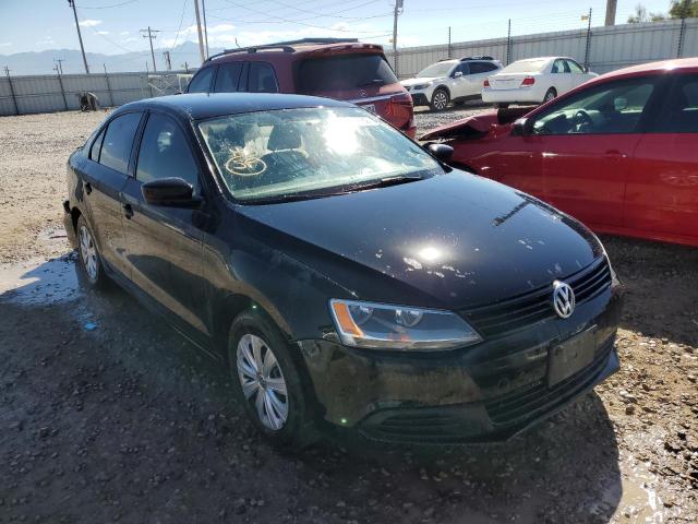 3VW2K7AJ6EM383141 - 2014 VOLKSWAGEN JETTA BASE 黑色 照片 1