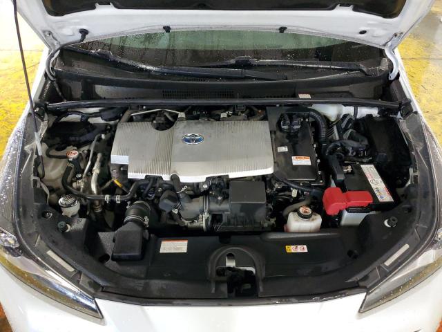 JTDL9MFU9M3026069 - 2021 TOYOTA PRIUS LE WHITE photo 7