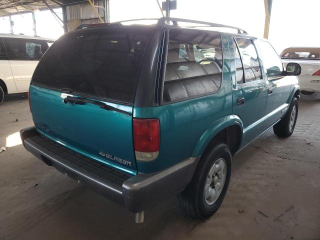 1GNDT13W9S2266517 - 1995 CHEVROLET BLAZER TEAL photo 4