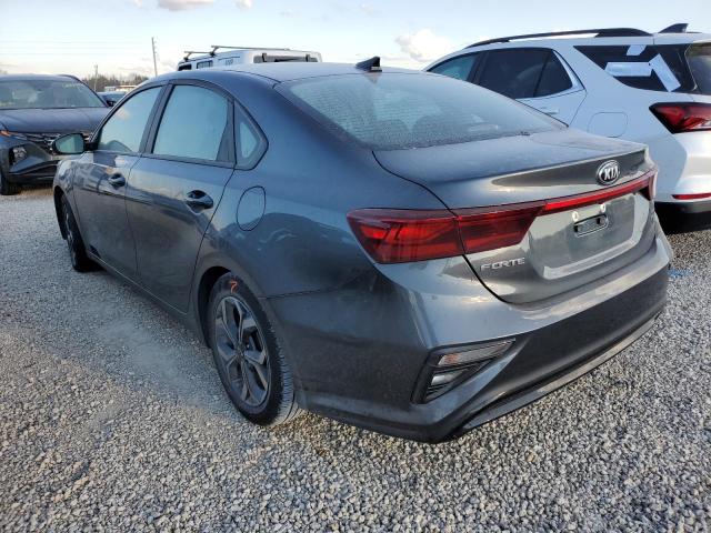 3KPF24AD1LE213662 - 2020 KIA FORTE FE GRAY photo 3