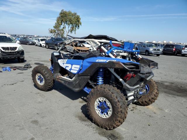 3JBVXAV22NE000438 - 2022 CAN-AM MAVERICK X BLUE photo 3