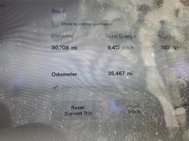 5YJSA1E27LF399601 - 2020 TESLA MODEL S Azul foto 8