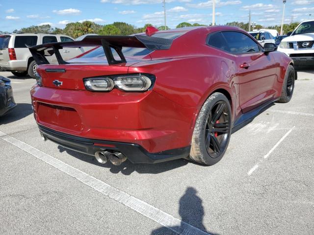 1G1FK1R68M0128017 - 2021 CHEVROLET CAMARO ZL1 RED photo 4