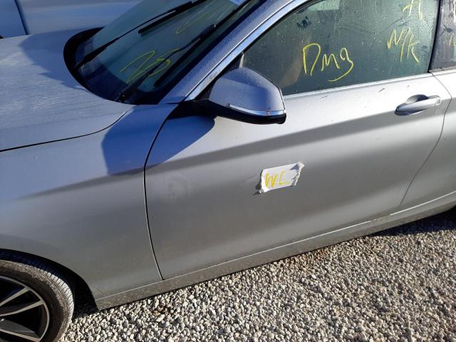 WBA2J1C08L7F01088 - 2020 BMW 230I GRAY photo 9