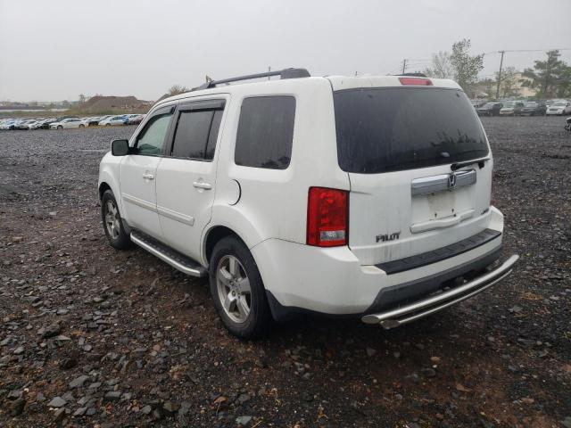 5FNYF48519B034746 - 2009 HONDA PILOT WHITE photo 3