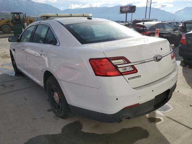 1FAHP2L81DG130593 - 2013 FORD TAURUS POL WHITE photo 3