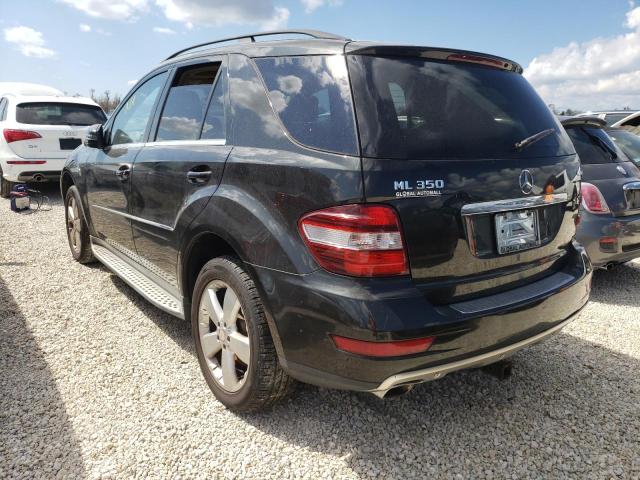 4JGBB8GB4BA656154 - 2011 MERCEDES-BENZ ML 350 4MA BLACK photo 3