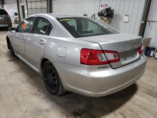 4A32B2FF9AE008450 - 2010 MITSUBISHI GALANT FE SILVER photo 3