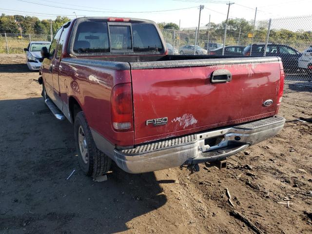 2FTRX17W84CA33426 - 2004 FORD F-150 HERI MAROON photo 3