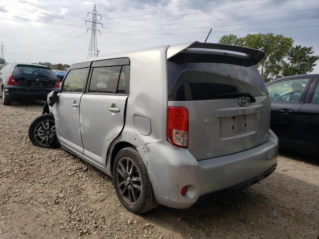 JTLZE4FE3DJ039107 - 2013 TOYOTA SCION XB ვერცხლისფერი ფოტო 3