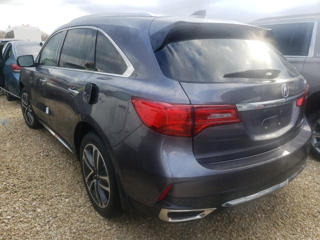 5FRYD4H82HB028581 - 2017 ACURA MDX ADVANC GRAY photo 3