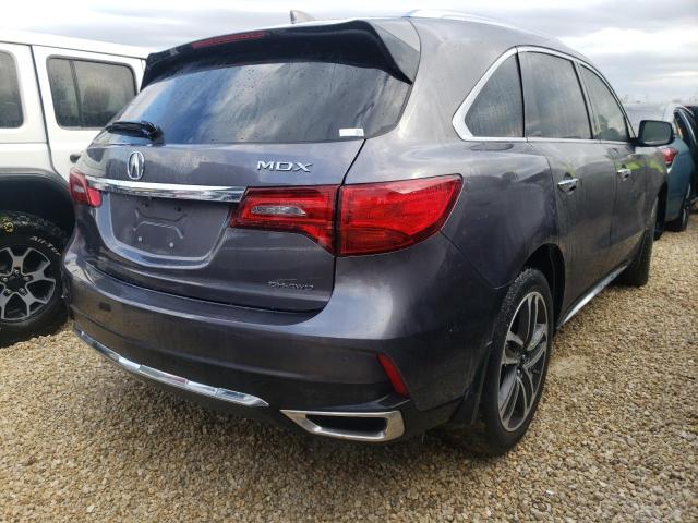 5FRYD4H82HB028581 - 2017 ACURA MDX ADVANC GRAY photo 4