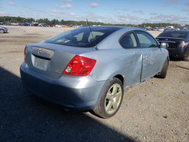 JTKDE177970163986 - 2007 TOYOTA SCION TC Bleu photo 4