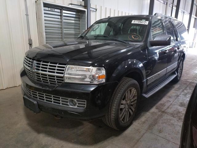 5LMFL28529EJ02003 - 2009 LINCOLN NAVIGATOR BLACK photo 2