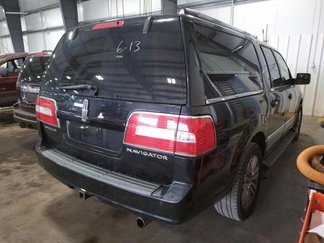 5LMFL28529EJ02003 - 2009 LINCOLN NAVIGATOR BLACK photo 4