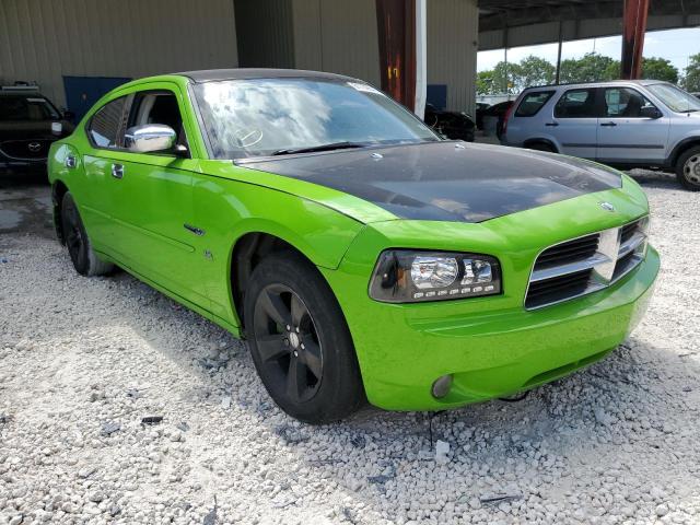 2B3CA3CVXAH116100 - 2010 DODGE CHARGER SX GREEN photo 1