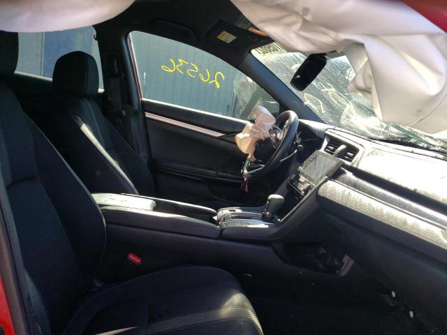 2HGFC2F83MH550998 - 2021 HONDA CIVIC SPOR RED photo 5