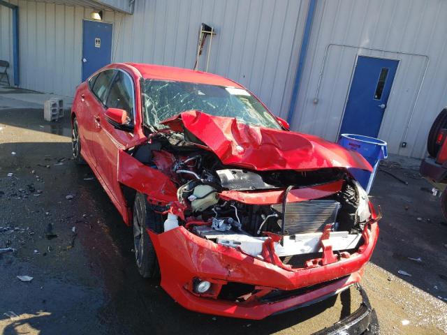 2HGFC2F83MH550998 - 2021 HONDA CIVIC SPOR RED photo 9
