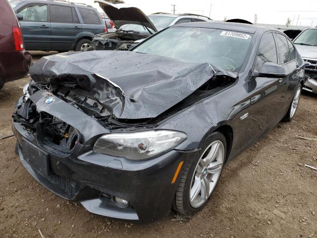 WBAKN9C5XFD960804 - 2015 BMW 550 I GRAY photo 2