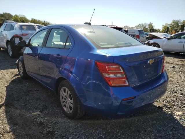 1G1JB5SG2J4114218 - 2018 CHEVROLET SONIC LS BLUE photo 3