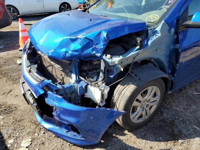 1G1JB5SG2J4114218 - 2018 CHEVROLET SONIC LS BLUE photo 9