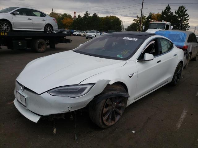 5YJSA1E4XGF177559 - 2016 TESLA MODEL S Blanco foto 2