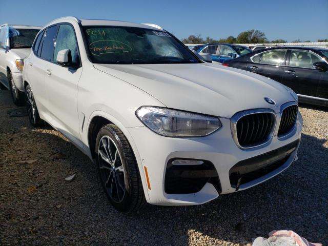 5UXTR9C53KLR09378 - 2019 BMW X3 XDRIVE3 WHITE photo 1