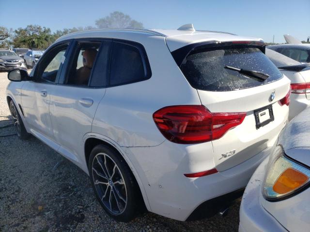 5UXTR9C53KLR09378 - 2019 BMW X3 XDRIVE3 WHITE photo 3