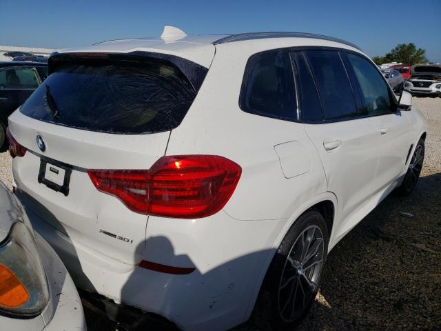5UXTR9C53KLR09378 - 2019 BMW X3 XDRIVE3 WHITE photo 4