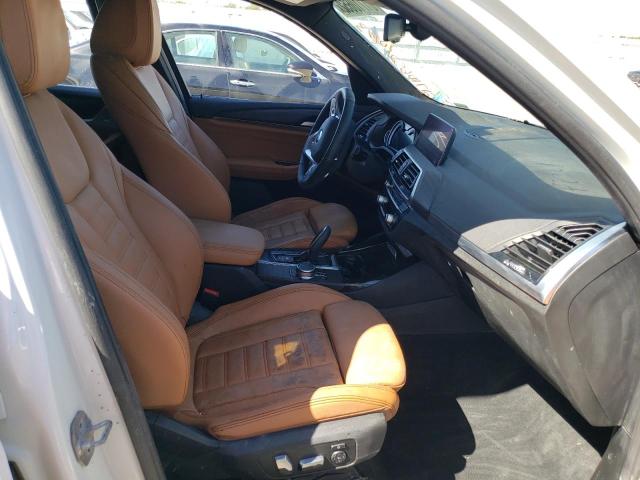 5UXTR9C53KLR09378 - 2019 BMW X3 XDRIVE3 WHITE photo 5