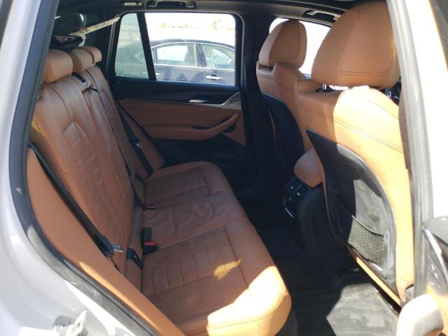 5UXTR9C53KLR09378 - 2019 BMW X3 XDRIVE3 WHITE photo 6