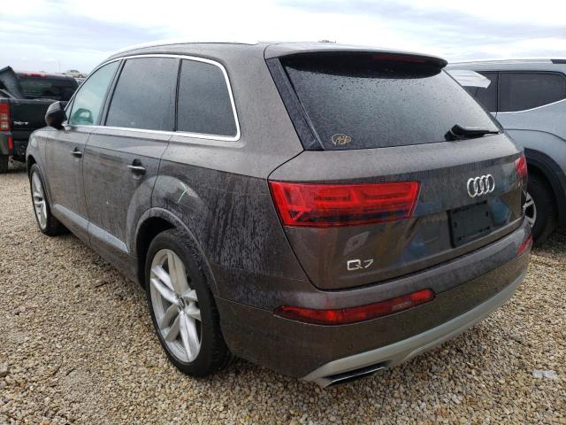 WA1VAAF73HD033098 - 2017 AUDI Q7 PRESTIG BROWN photo 3