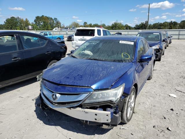 19UDE2F37HA012248 - 2017 ACURA ILX BASE W BLUE photo 2