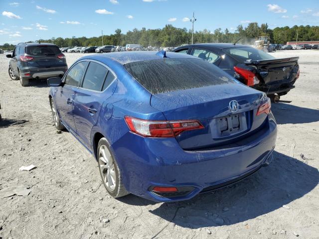 19UDE2F37HA012248 - 2017 ACURA ILX BASE W BLUE photo 3