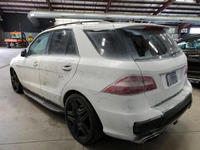 4JGDA7EB4CA087106 - 2012 MERCEDES-BENZ ML 63 AMG WHITE photo 3