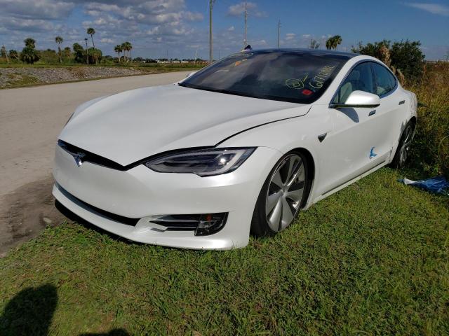 5YJSA1E20LF412690 - 2020 TESLA MODEL S Սպիտակ լուսանկար 2