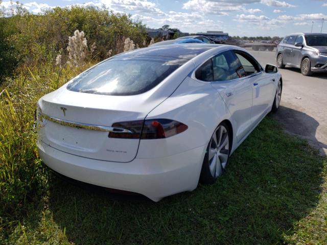 5YJSA1E20LF412690 - 2020 TESLA MODEL S Սպիտակ լուսանկար 4