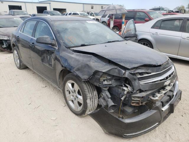 1G1ZC5EB5AF267633 - 2010 CHEVROLET MALIBU 1LT BLACK photo 1